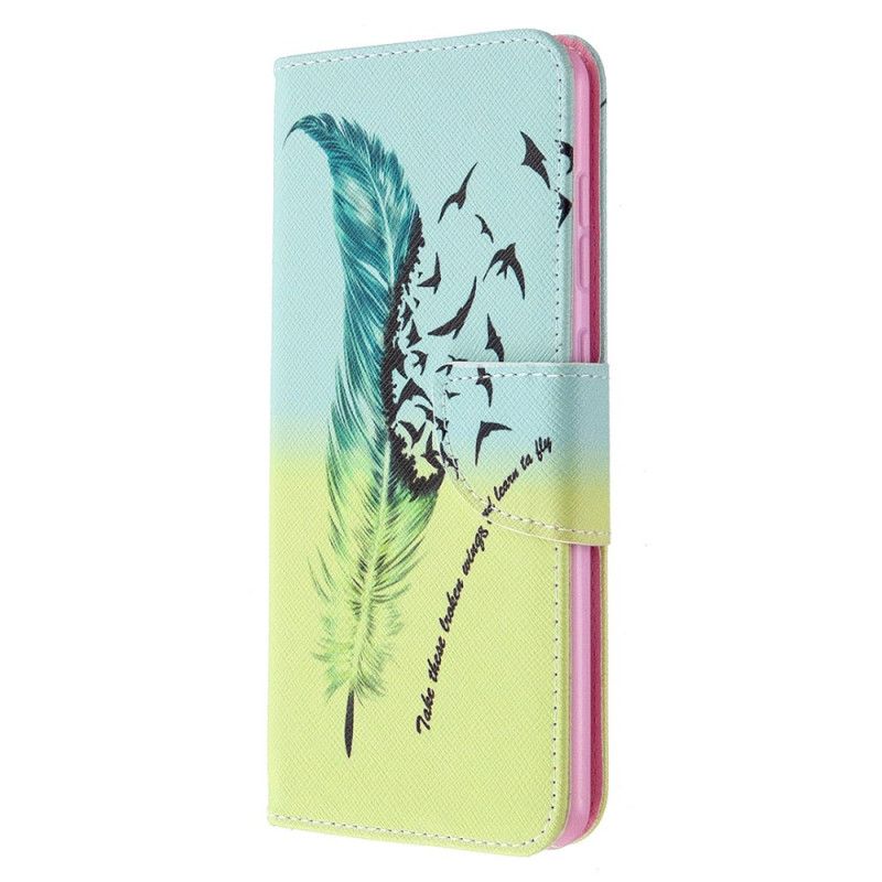 Leren Hoesje Samsung Galaxy A31 Leren Vliegen