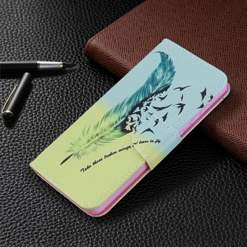 Leren Hoesje Samsung Galaxy A31 Leren Vliegen