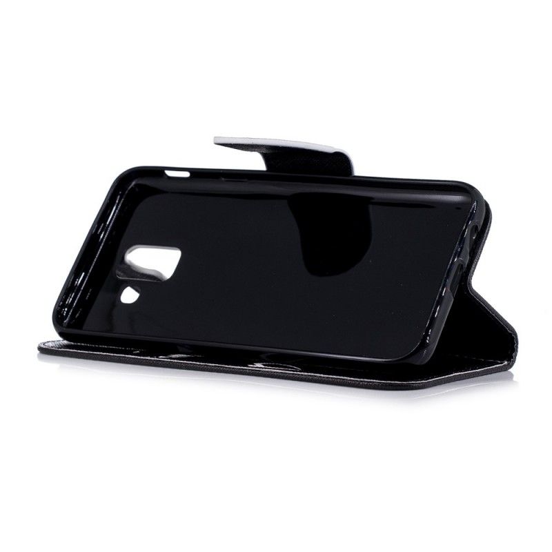 Cover Folio-hoesje Samsung Galaxy A6 Telefoonhoesje Duivelse Telefoon