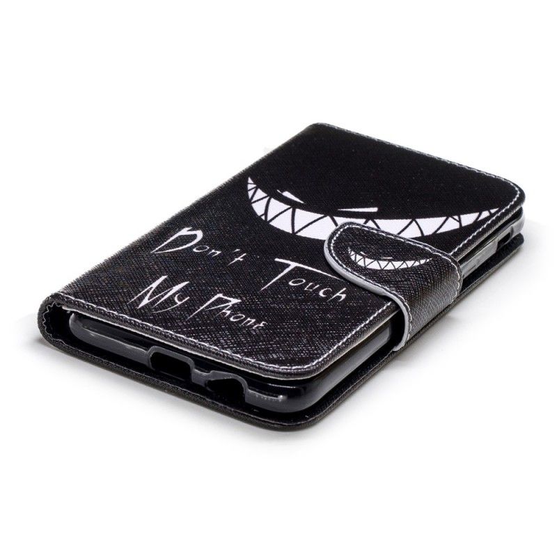 Cover Folio-hoesje Samsung Galaxy A6 Telefoonhoesje Duivelse Telefoon