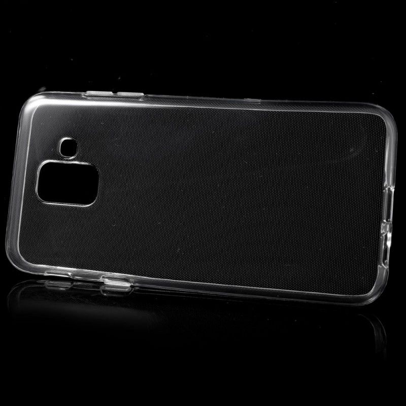 Cover Hoesje Samsung Galaxy A6 Telefoonhoesje Transparant