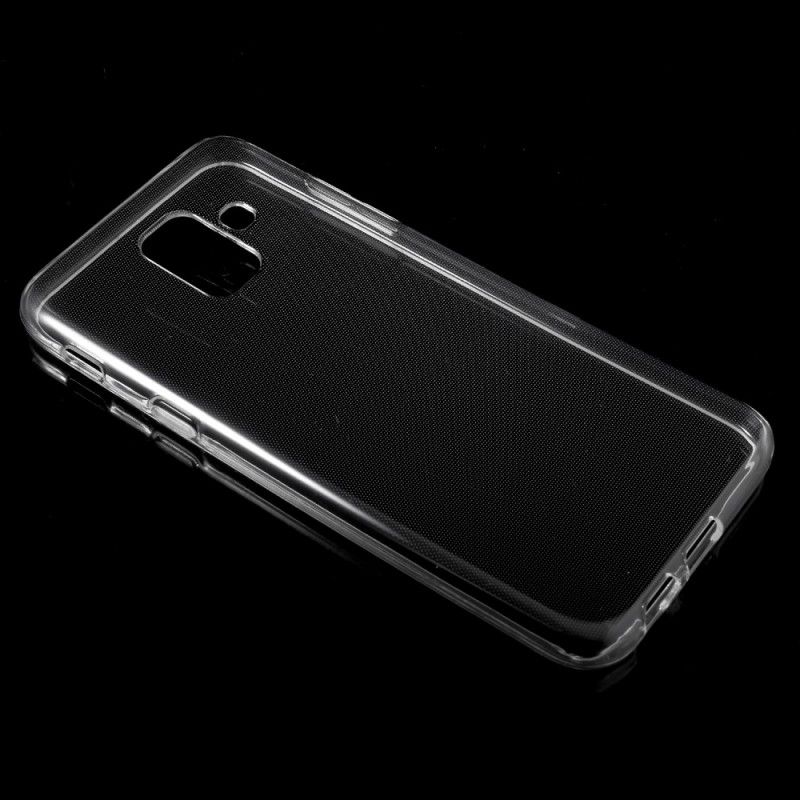 Cover Hoesje Samsung Galaxy A6 Telefoonhoesje Transparant