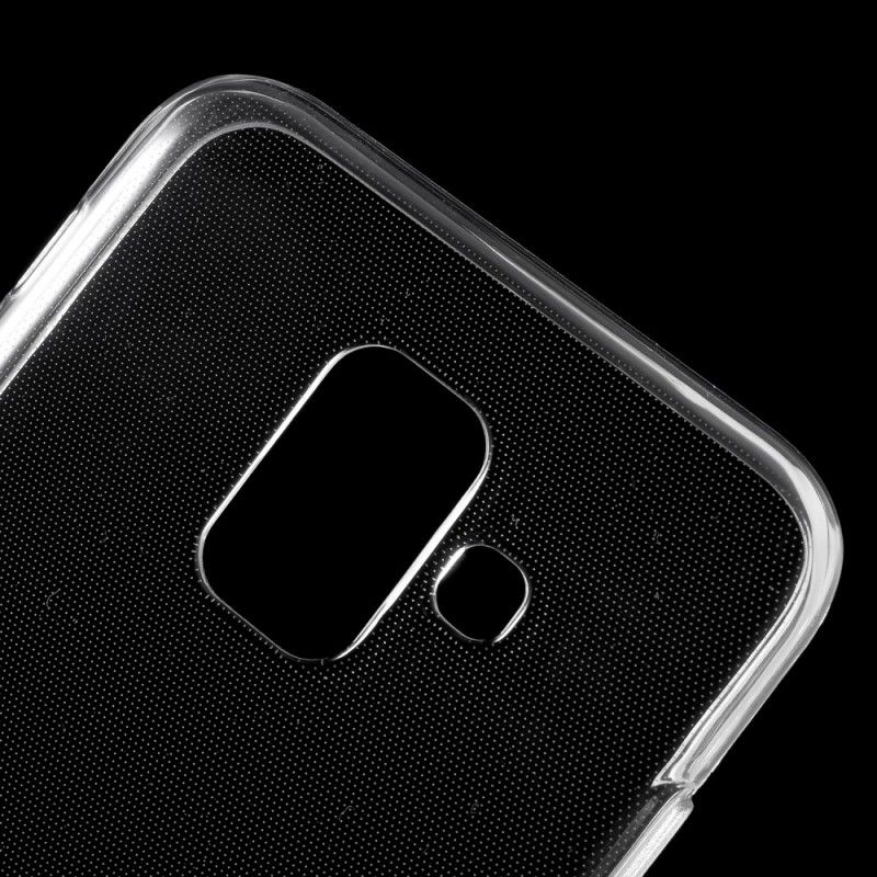 Cover Hoesje Samsung Galaxy A6 Telefoonhoesje Transparant