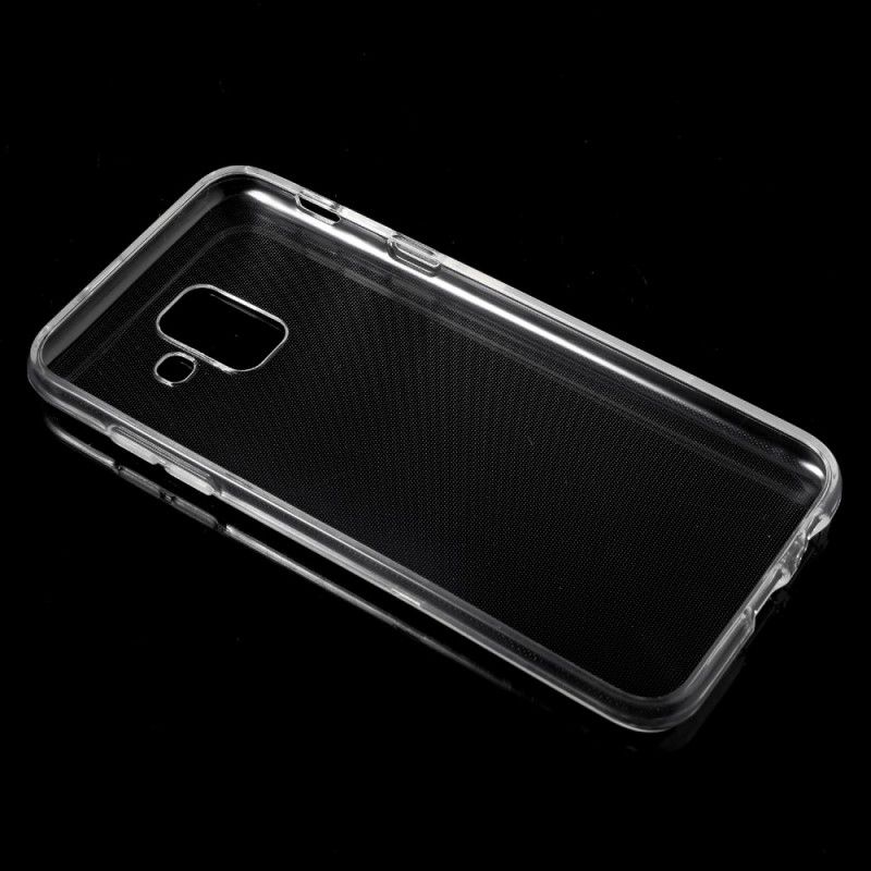 Cover Hoesje Samsung Galaxy A6 Telefoonhoesje Transparant
