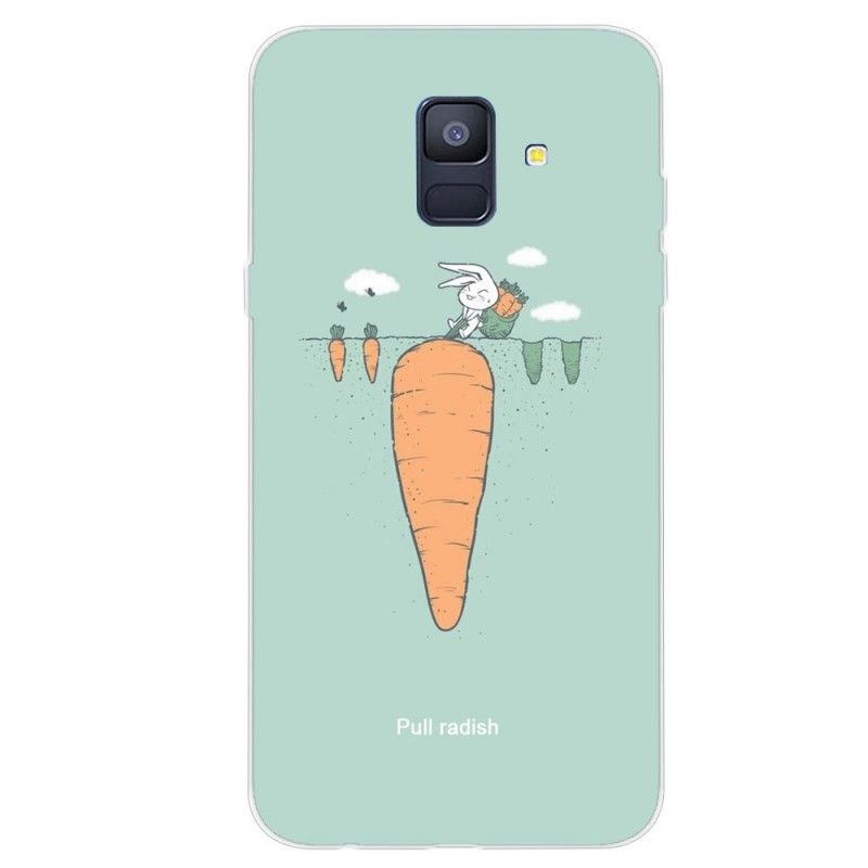 Hoesje Samsung Galaxy A6 Konijn In De Tuin