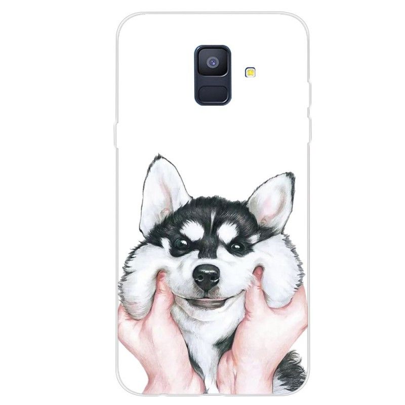 Hoesje Samsung Galaxy A6 Wolvenkop