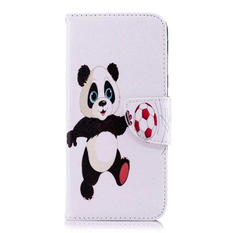 Leren Hoesje Samsung Galaxy A6 Pandapoot