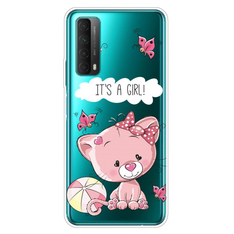 Cover Hoesje Huawei P Smart 2021 Telefoonhoesje Het Is Een Meisje