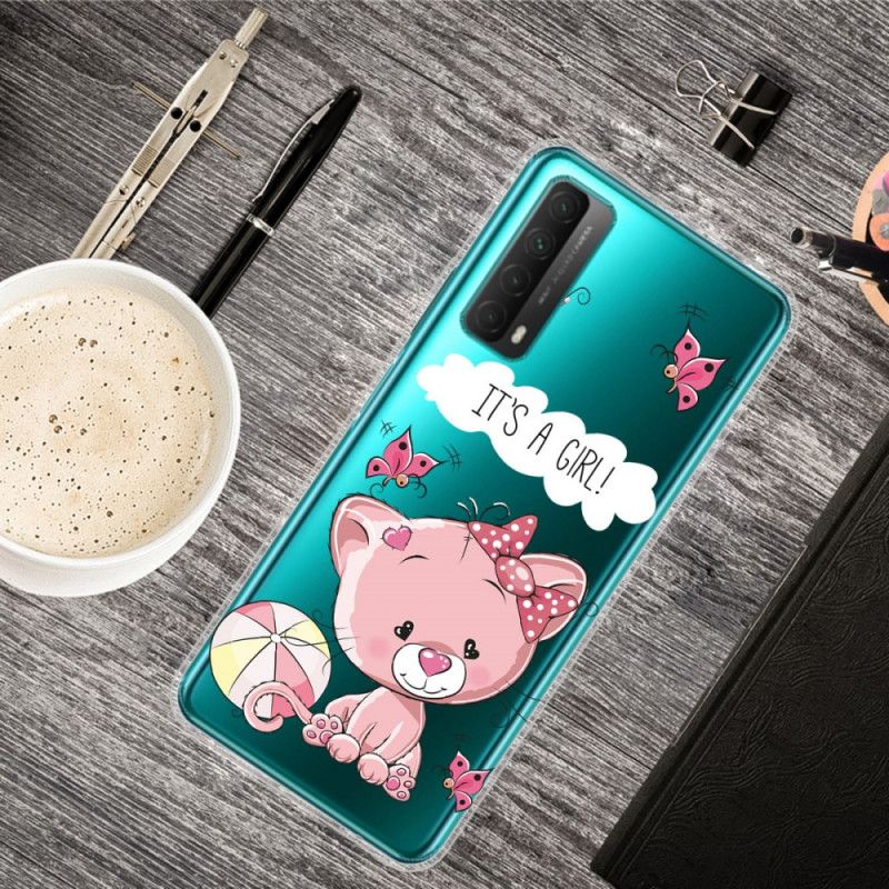 Cover Hoesje Huawei P Smart 2021 Telefoonhoesje Het Is Een Meisje