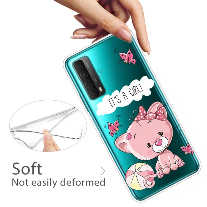 Cover Hoesje Huawei P Smart 2021 Telefoonhoesje Het Is Een Meisje