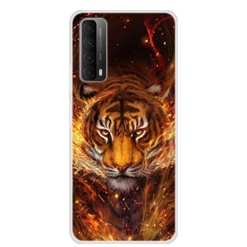 Hoesje Huawei P Smart 2021 Vuurtijger