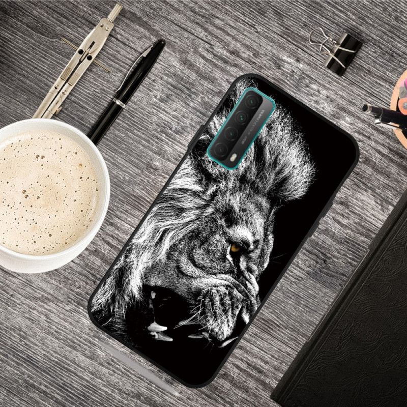 Hoesje Huawei P Smart 2021 Woeste Leeuw