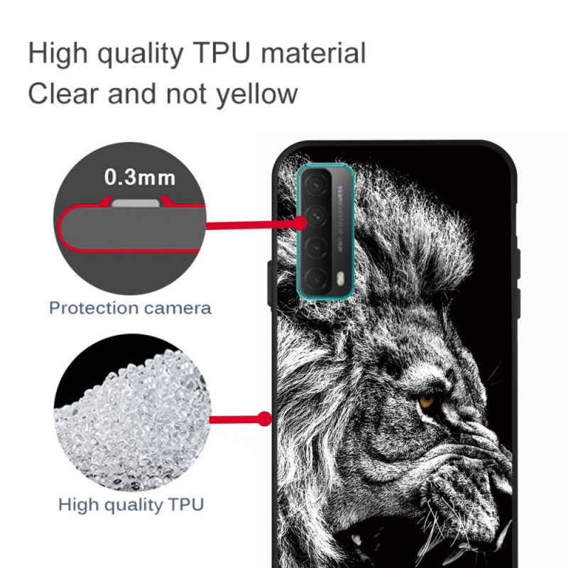 Hoesje Huawei P Smart 2021 Woeste Leeuw