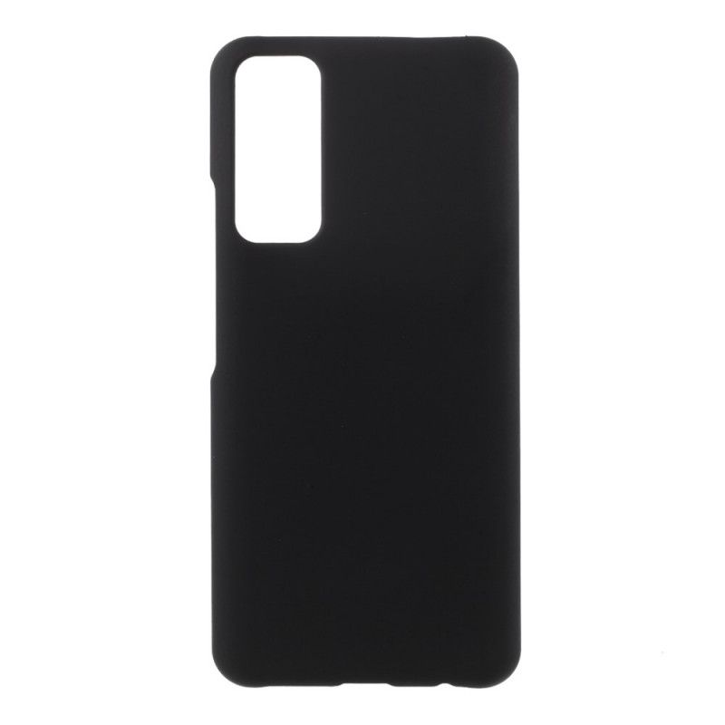 Hoesje voor Huawei P Smart 2021 Wit Zwart Rubber Plus