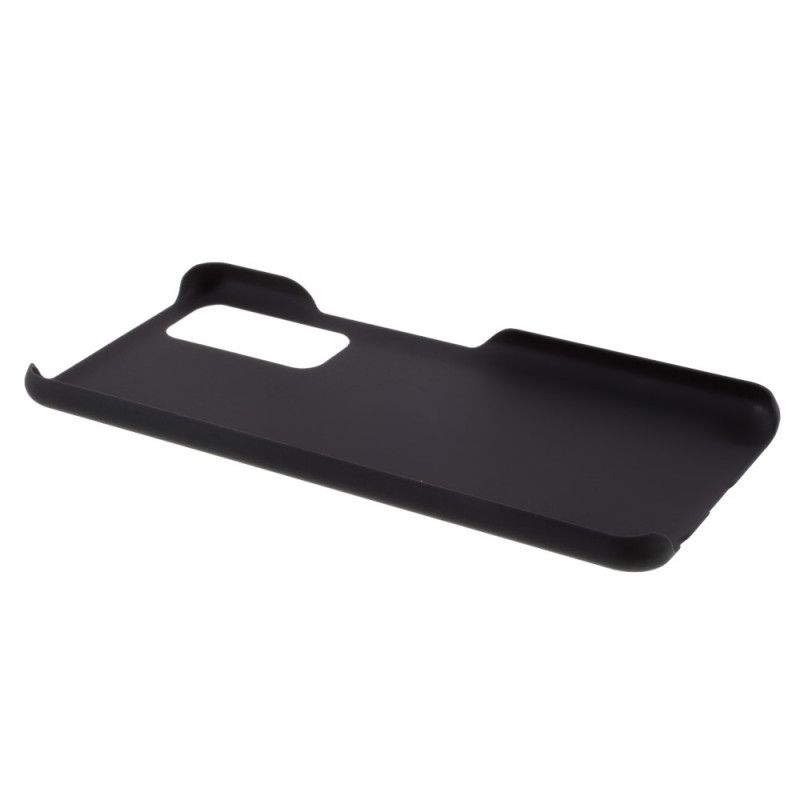 Hoesje voor Huawei P Smart 2021 Wit Zwart Rubber Plus
