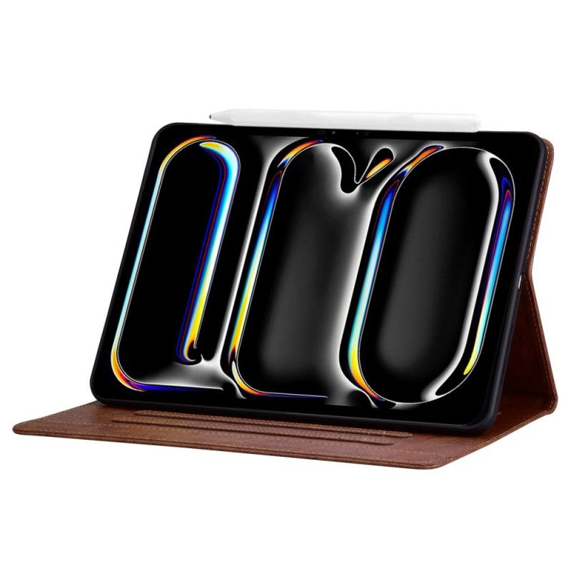 Bescherming Hoesje iPad Pro 13 (2025) Magnetische Sluiting Met Kattendesign