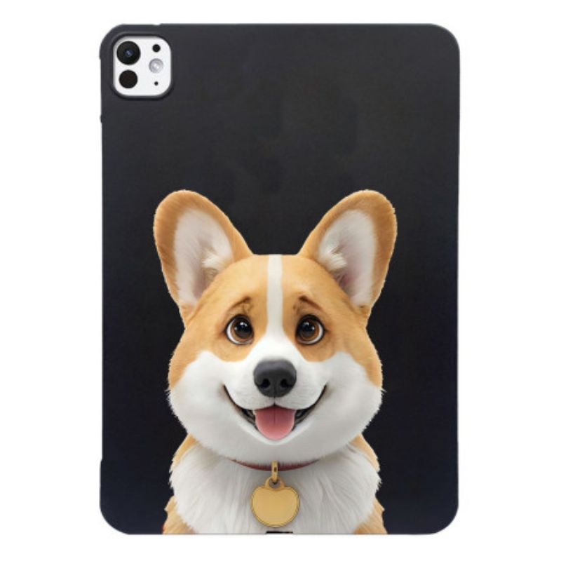 Case Hoesje iPad Pro 13 (2025) Telefoonhoesje Corgi