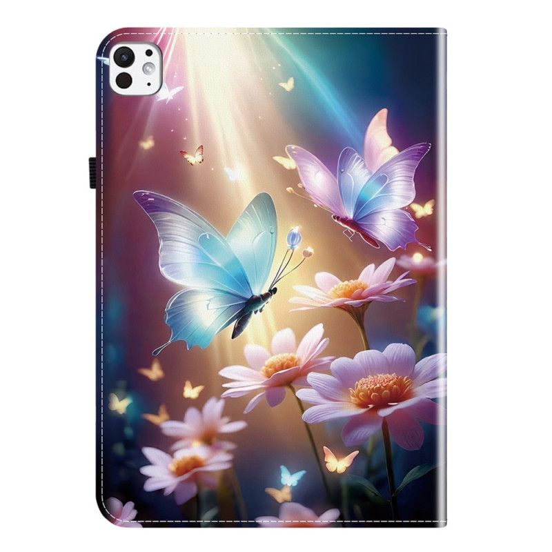 Cover Voor iPad Pro 13 (2025) Lichtgevende Vlinders