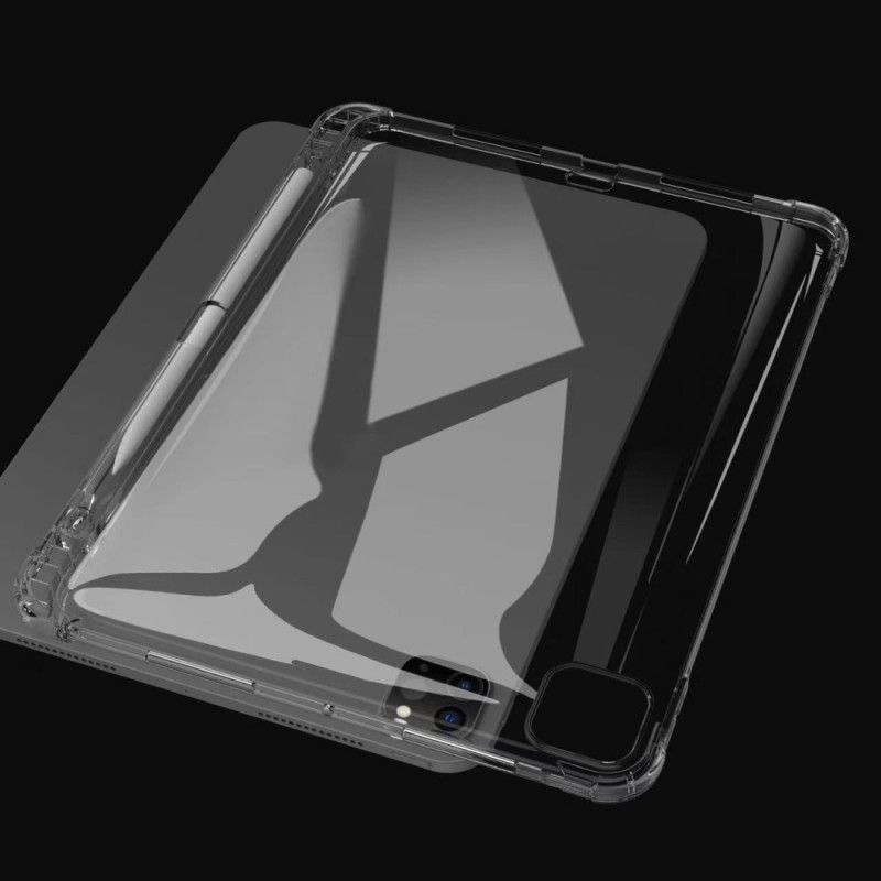 Cover Voor iPad Pro 13 (2025) Transparante Stylushouder