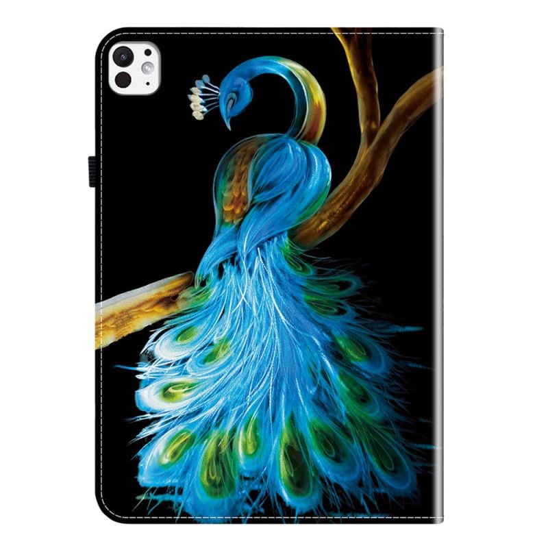 Hoesje Case iPad Pro 13 (2025) Pauwenpatroon