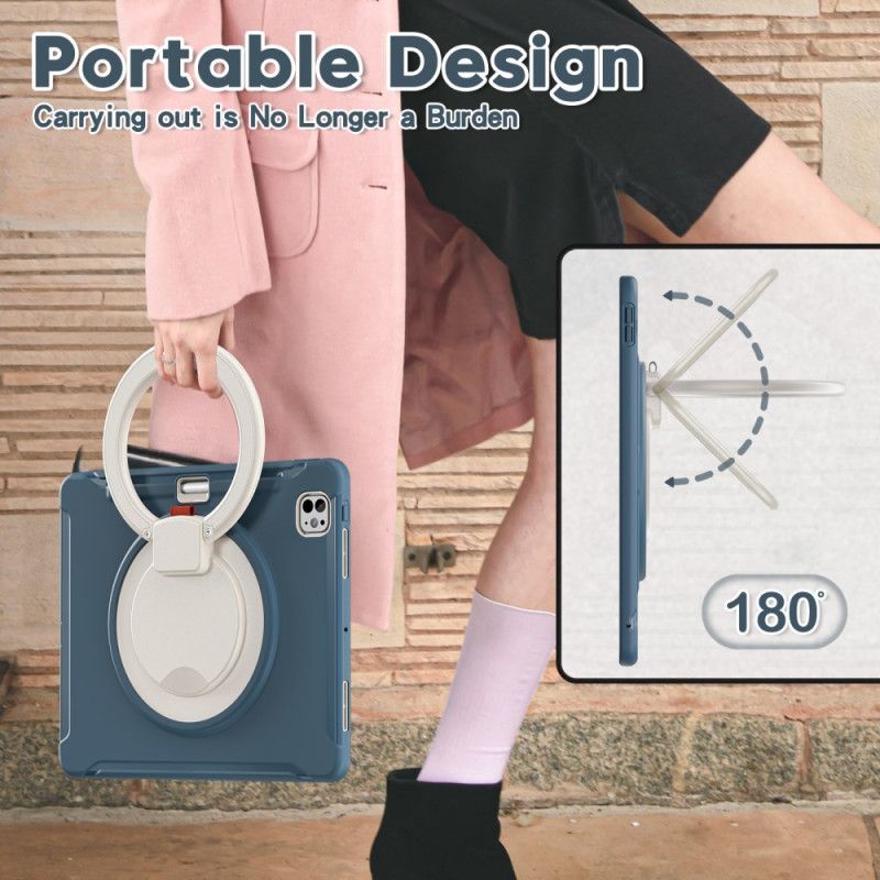 Hoesje iPad Pro 13 (2025) Handvat En Stylushouder