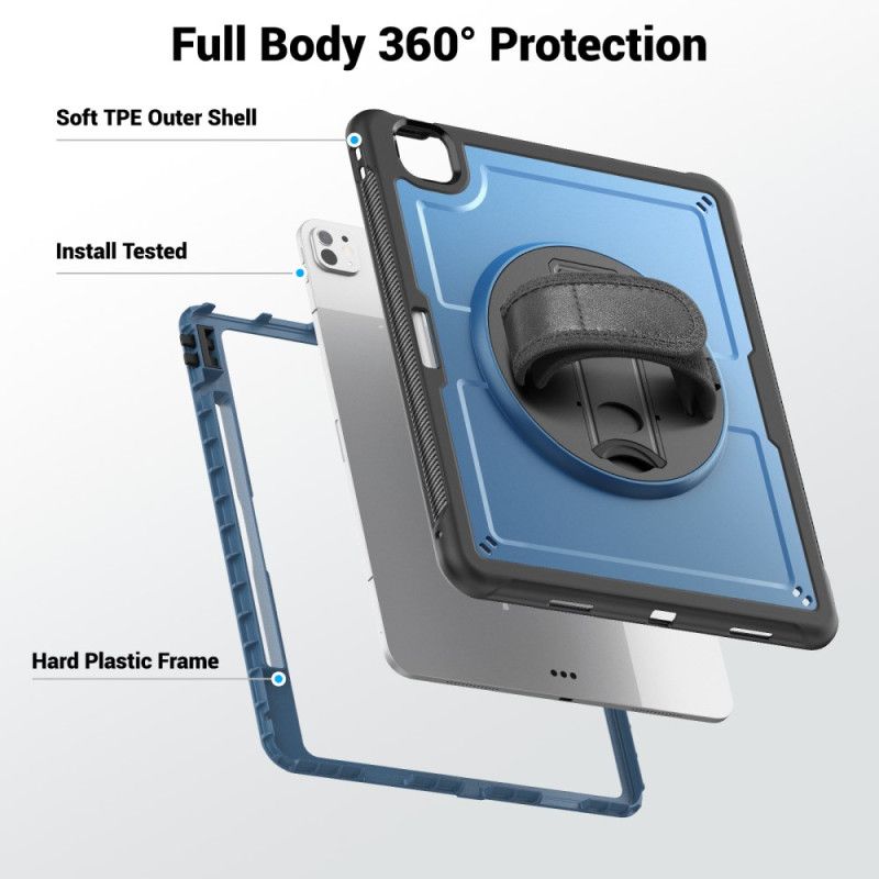 Hoesje iPad Pro 13 (2025) Robuust En Multifunctioneel Bescherming Hoesje