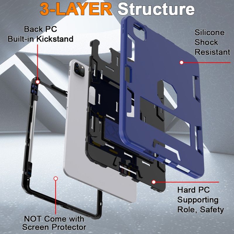 Hoesje iPad Pro 13 (2025) Standaard En Stylushouder