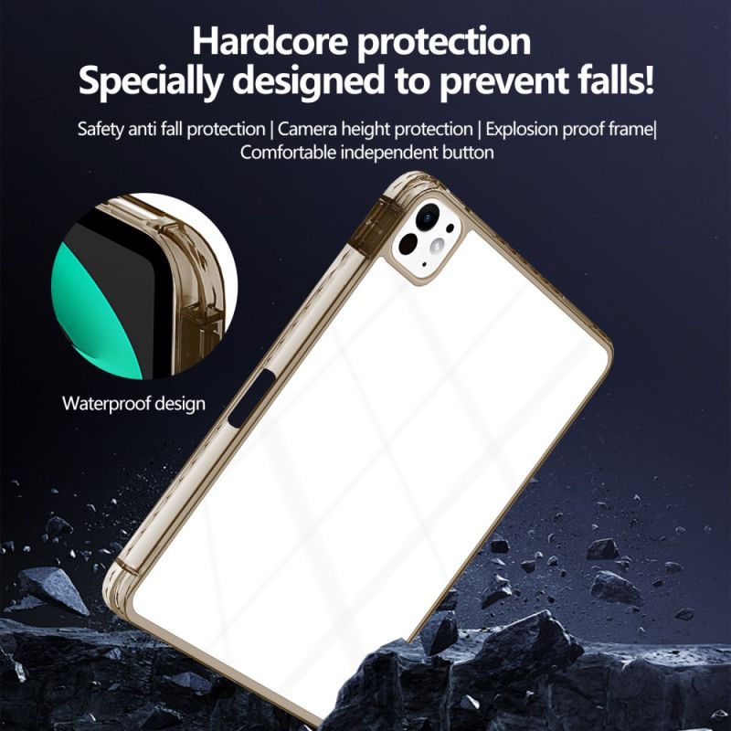 Hoesje iPad Pro 13 (2025) Transparant Design