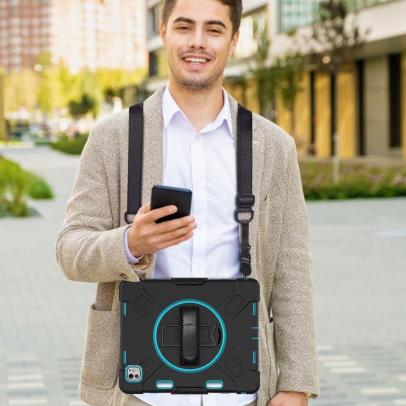 Hoesje iPad Pro 13 (2025) Ultra-resistente Standaard En Schouderriem