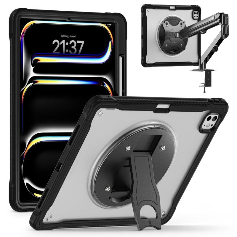 Hoesje Voor iPad Pro 13 (2025) Translucent Met Standaard