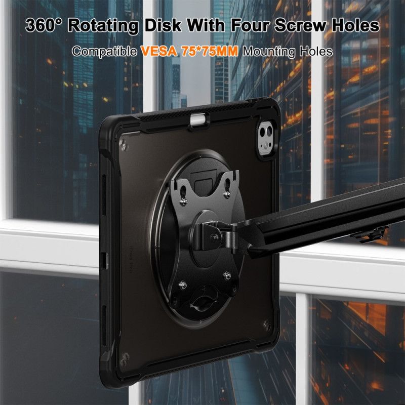 Hoesje Voor iPad Pro 13 (2025) Translucent Met Standaard