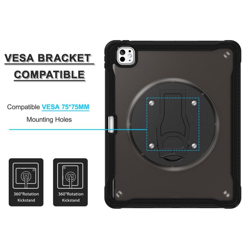 Hoesje Voor iPad Pro 13 (2025) Translucent Met Standaard