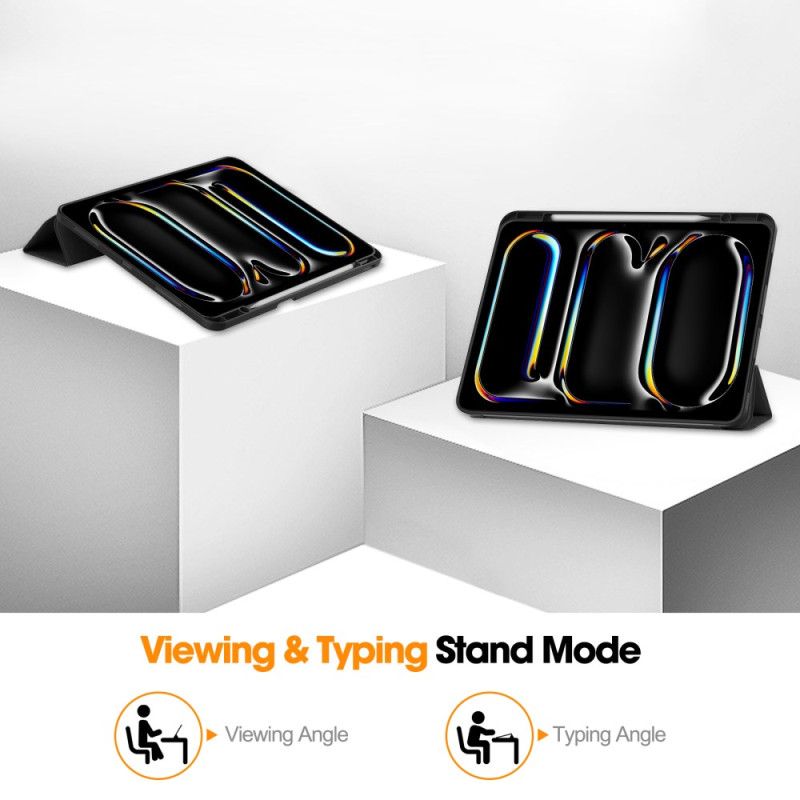 iPad Pro 13 (2025) Stylushouder Van Imitatieleer
