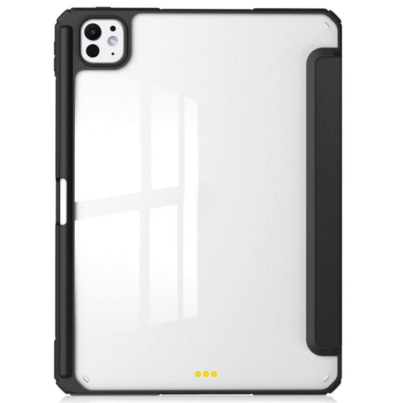 iPad Pro 13 (2025) Transparante Hoes Van Imitatieleer