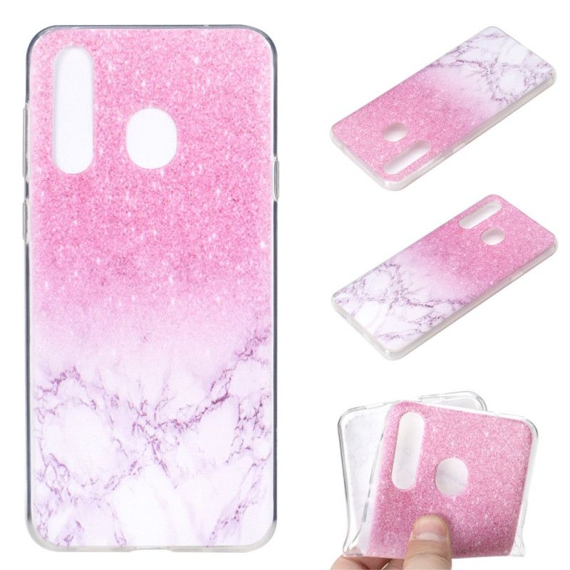 Case Hoesje Huawei Y6p Telefoonhoesje Marmer