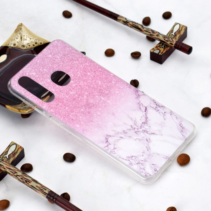 Case Hoesje Huawei Y6p Telefoonhoesje Marmer