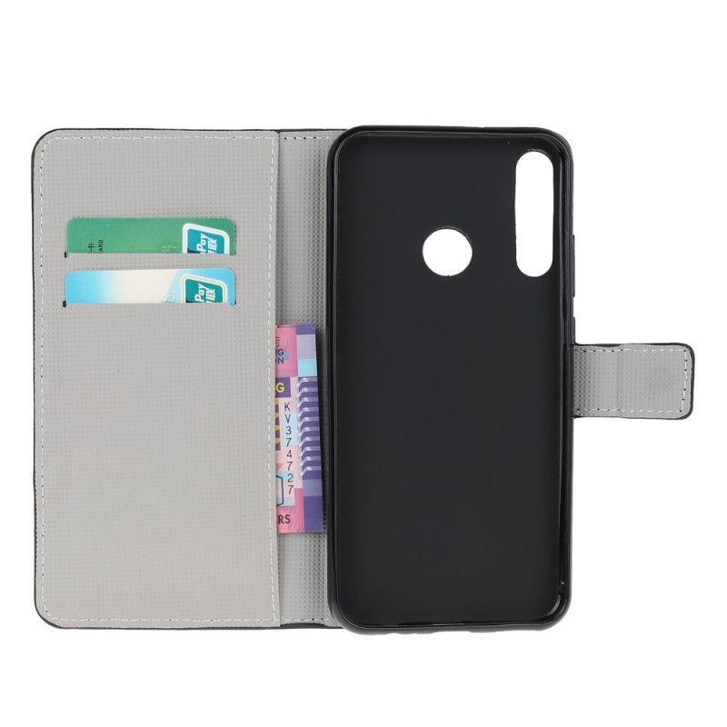Flip Case Leren Huawei Y6p Engelse Vlag