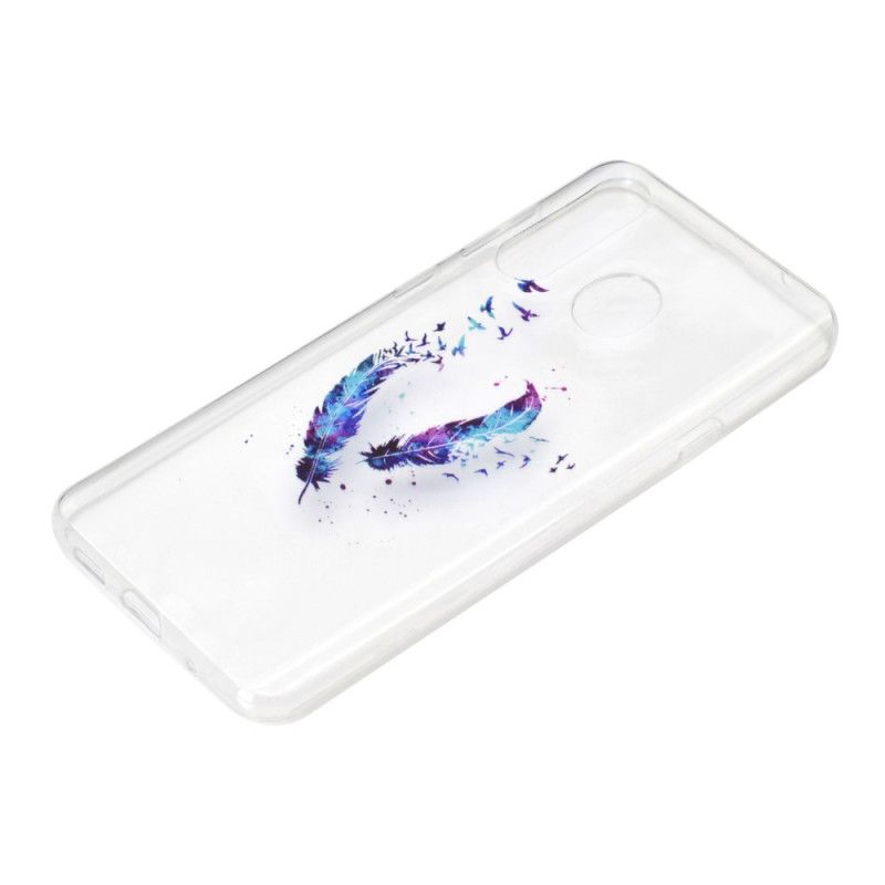 Hoesje Huawei Y6p Telefoonhoesje Transparante Veren