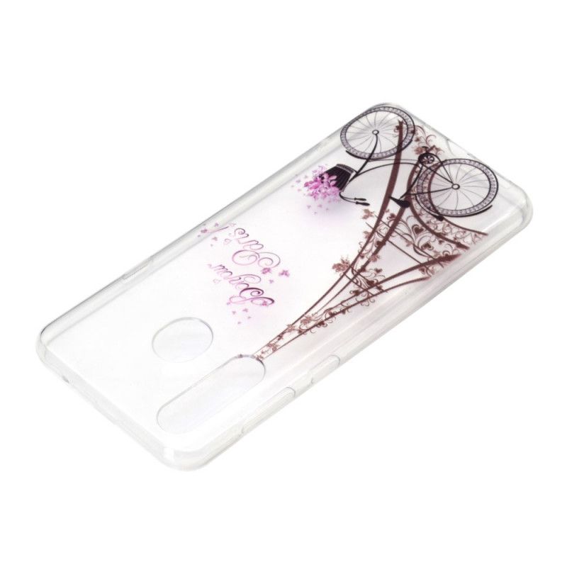 Hoesje Huawei Y6p Transparant Hallo Parijs