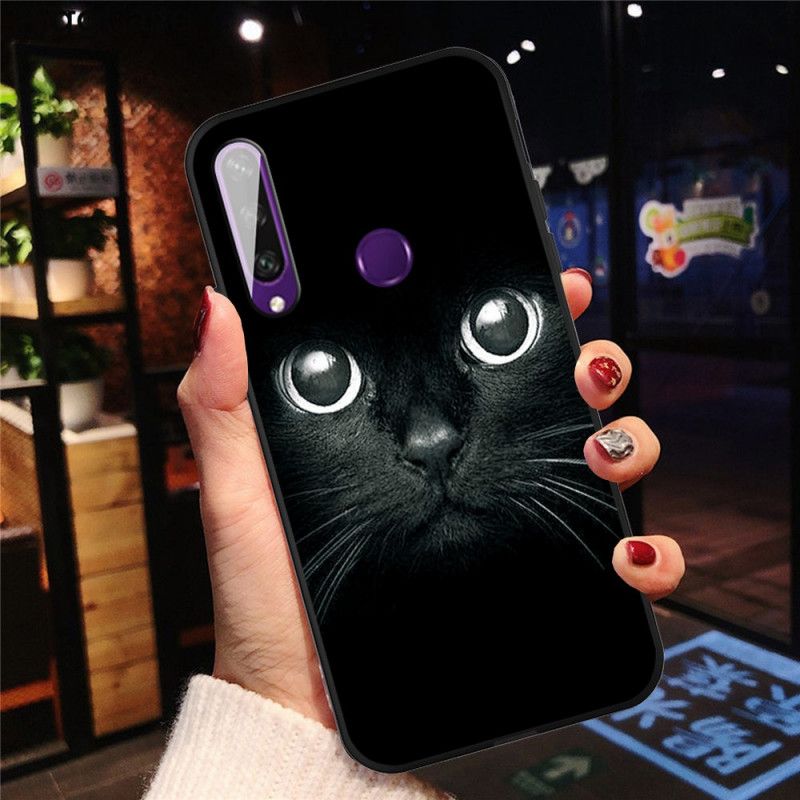 Hoesje voor Huawei Y6p Kattenogen