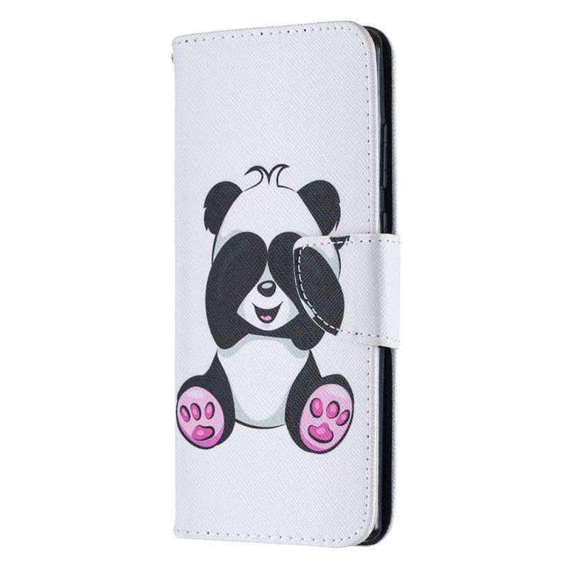 Bescherming Hoesje Samsung Galaxy Note 20 Telefoonhoesje Leuke Panda
