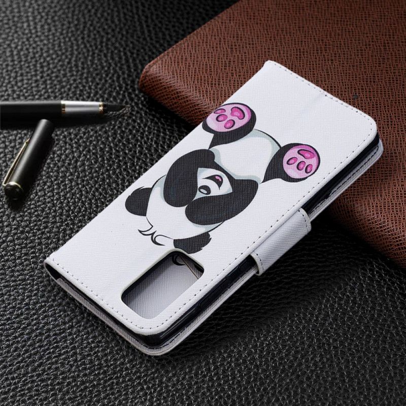 Bescherming Hoesje Samsung Galaxy Note 20 Telefoonhoesje Leuke Panda