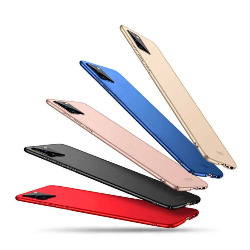 Case Hoesje Samsung Galaxy Note 20 Rood Zwart Telefoonhoesje Mofi