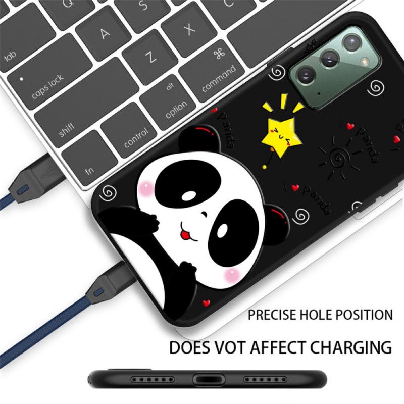 Hoesje Samsung Galaxy Note 20 Panda-Ster