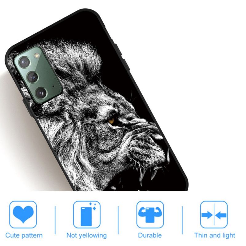 Hoesje Samsung Galaxy Note 20 Woeste Leeuw