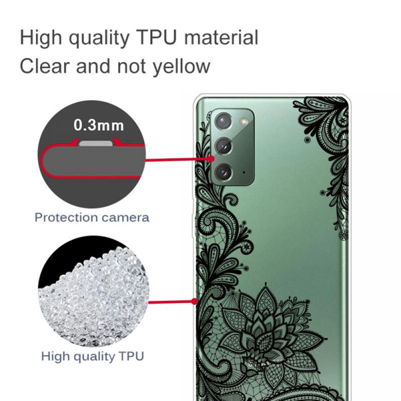 Hoesje voor Samsung Galaxy Note 20 Sublieme Kant