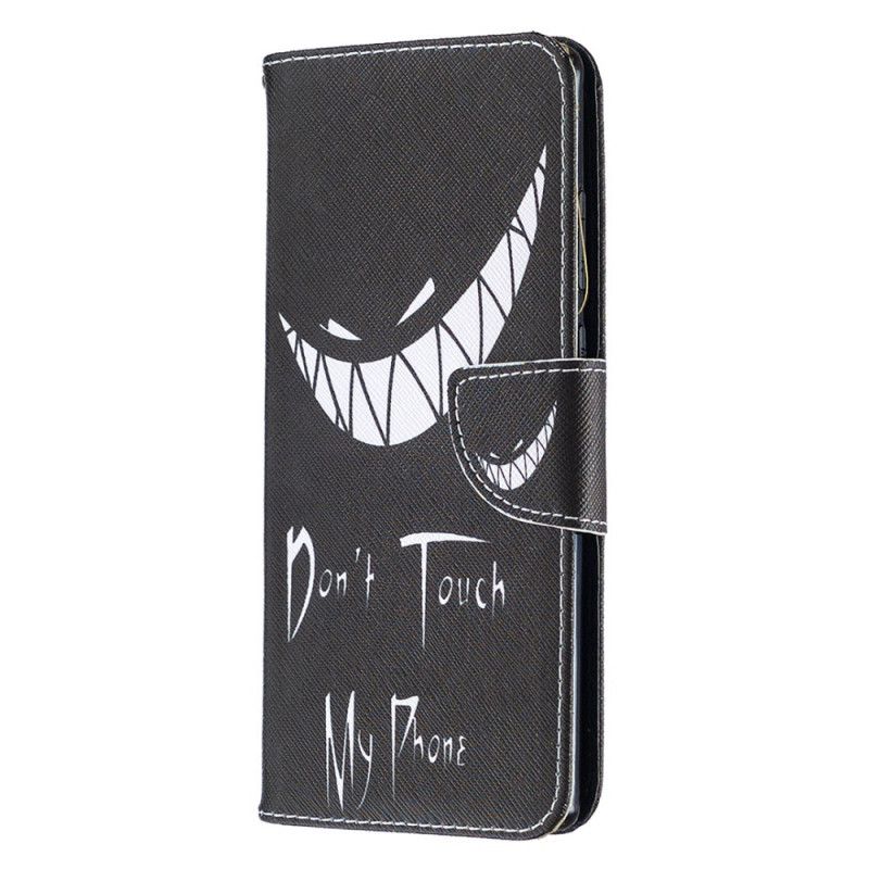 Leren Hoesje Samsung Galaxy Note 20 Telefoonhoesje Duivelse Telefoon