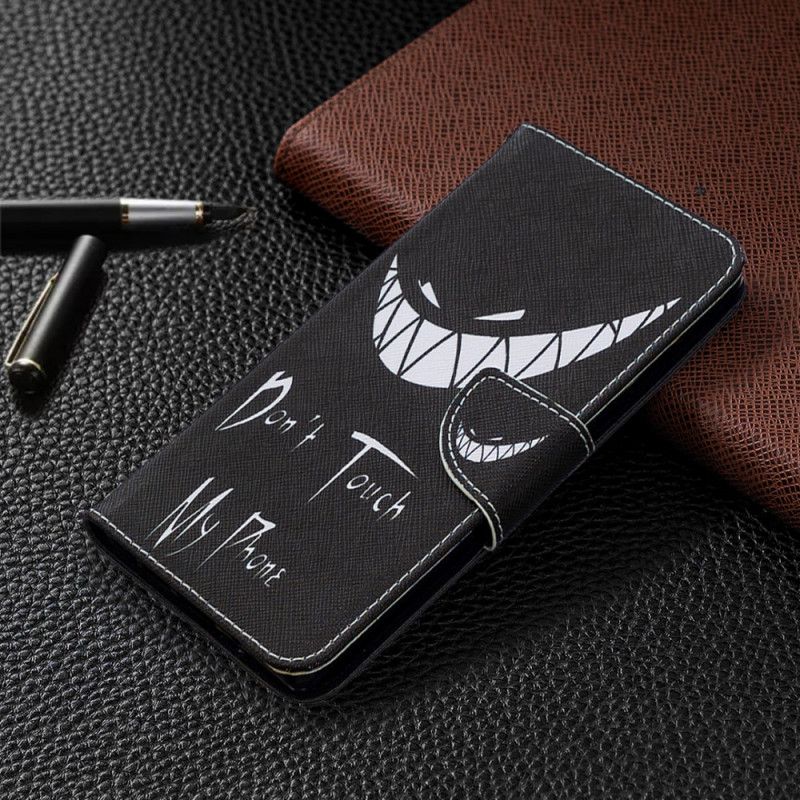 Leren Hoesje Samsung Galaxy Note 20 Telefoonhoesje Duivelse Telefoon