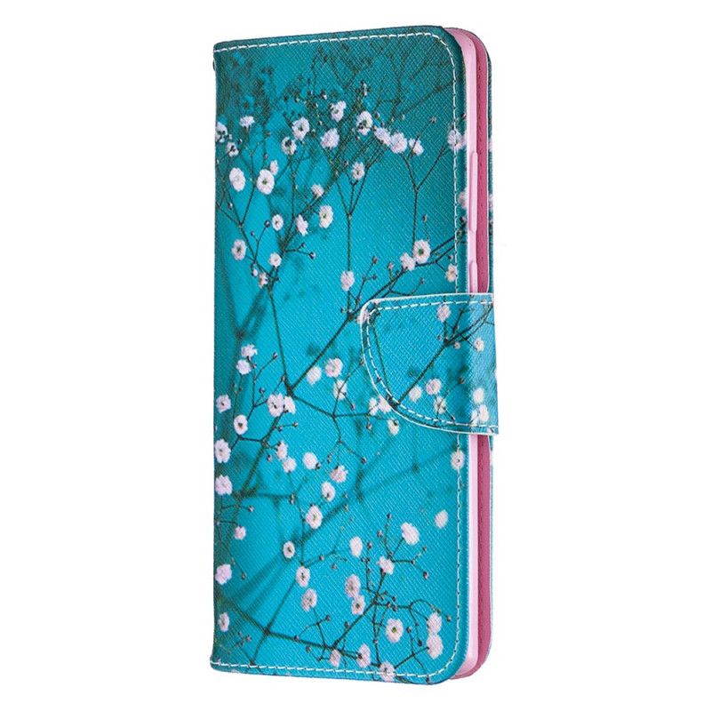 Leren Hoesje voor Samsung Galaxy Note 20 Bloeiende Boom