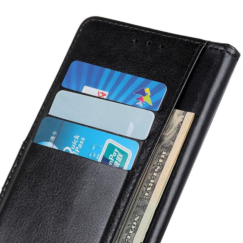 Bescherming Hoesje Huawei P Smart Z Groen Zwart Antiek Leereffect